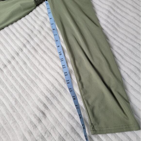 Baltic Born Arianna 3X Maxi Dress Deep V Neck Long Sleeve Olive Green Gown - Picture 9 of 9